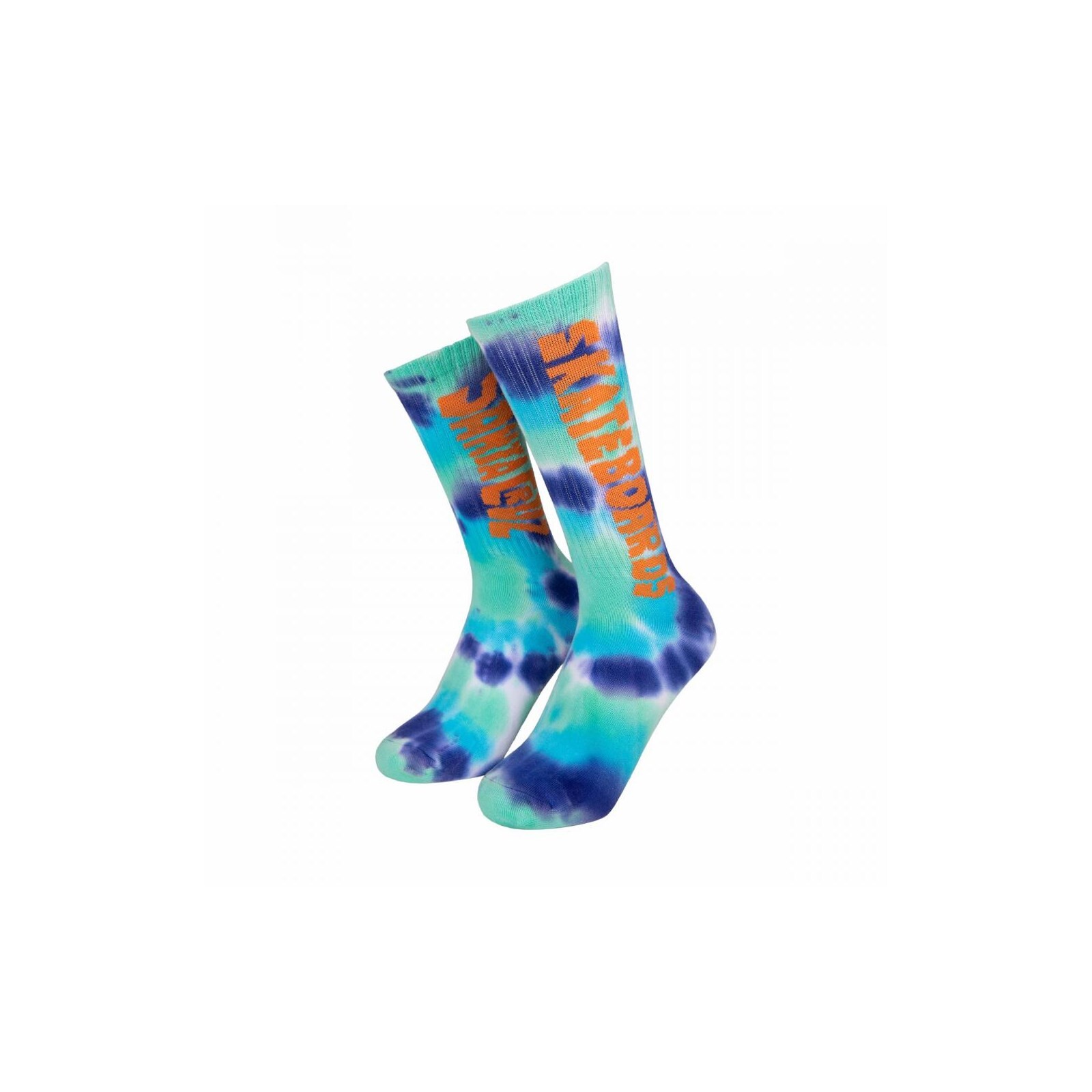 ponožky SANTA CRUZ - Ad Rip Sock Blue Tie Dye (BLUE TIE DYE) velikost: 8-11