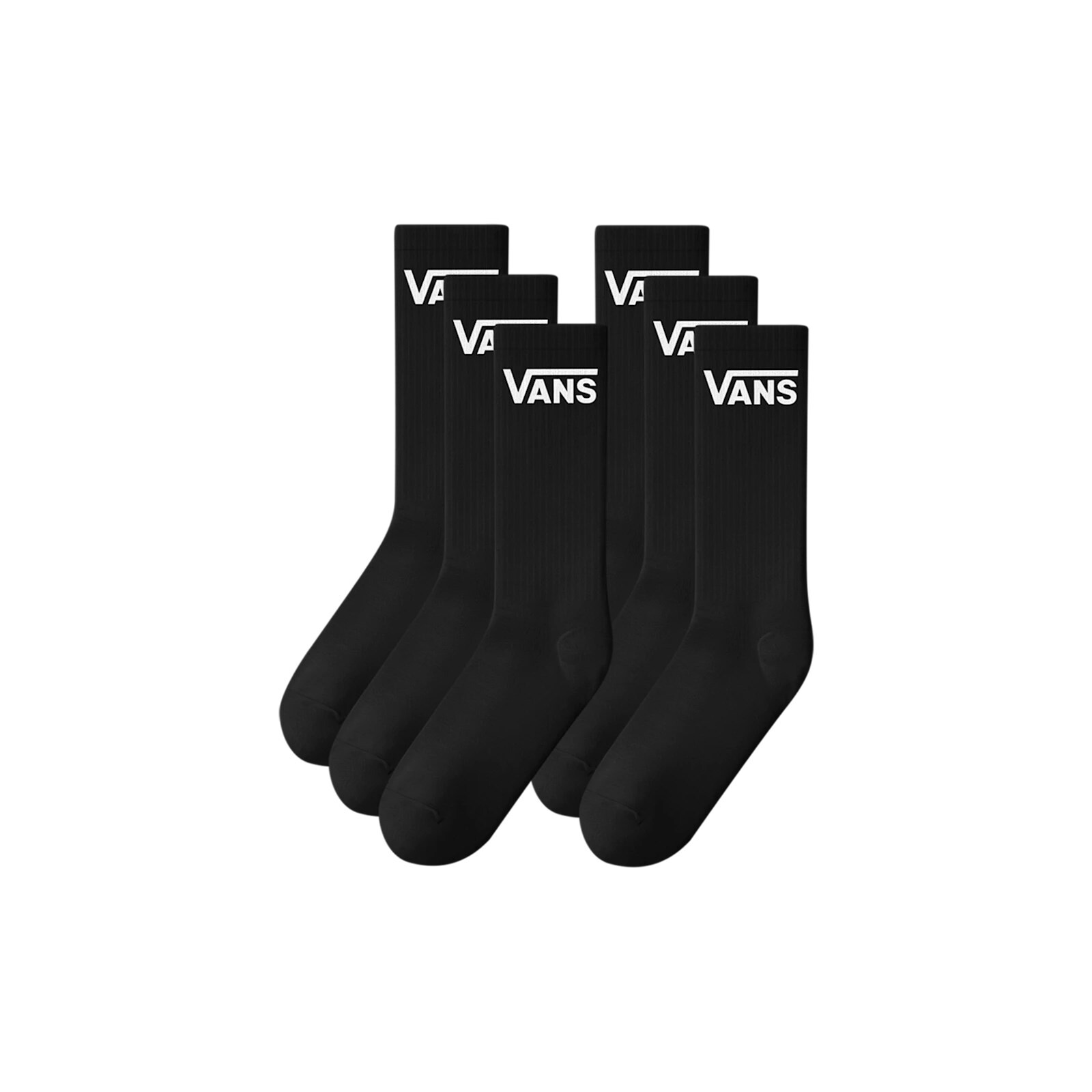 ponožky VANS - Classic Crew Black (BLK)