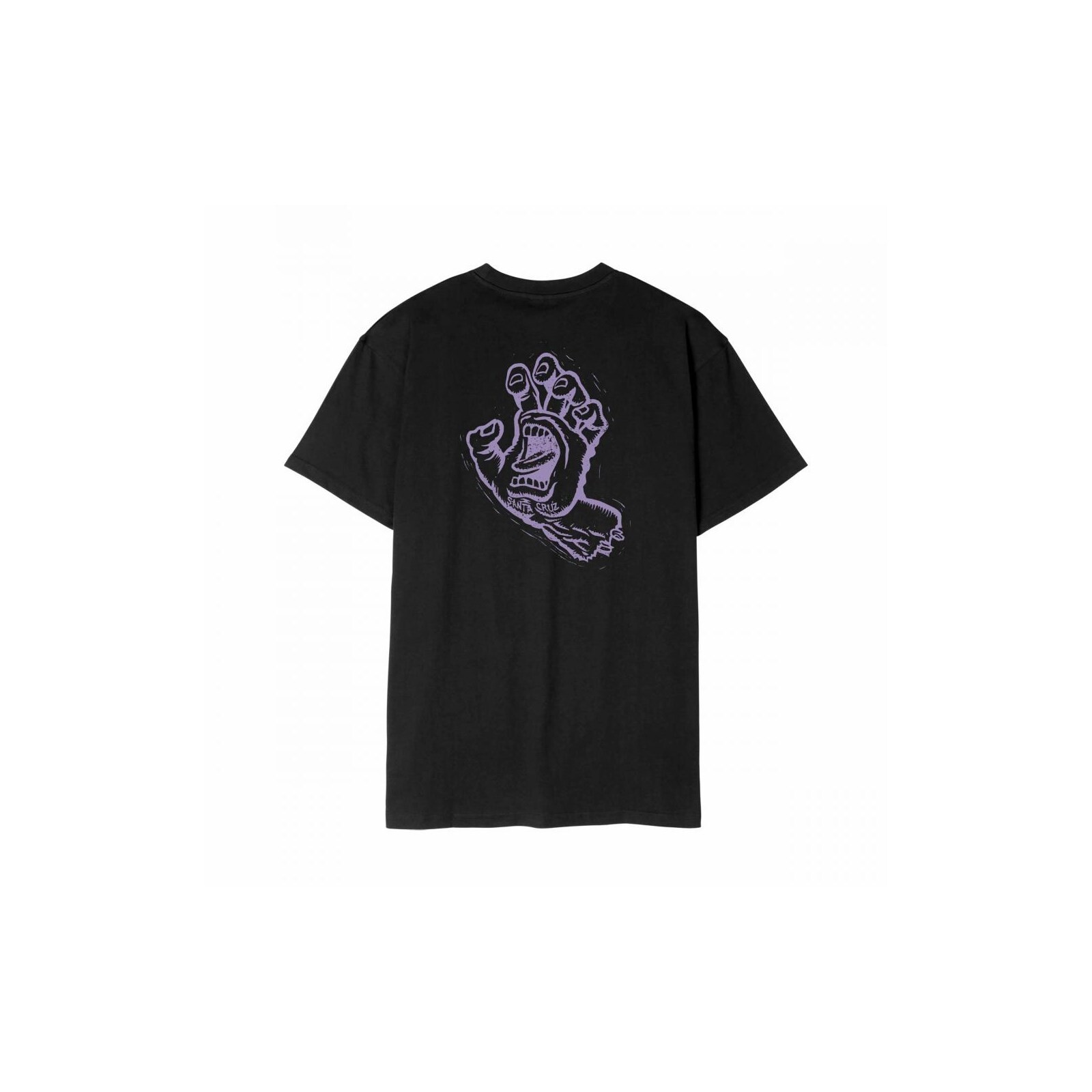 triko SANTA CRUZ - Stamped Screaming Hand T-Shirt Black (BLACK) velikost: M