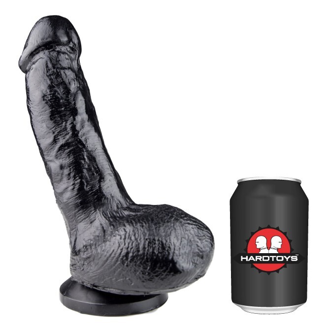 Černé dildo - Gode Ventouse (18 x 5,5 cm)