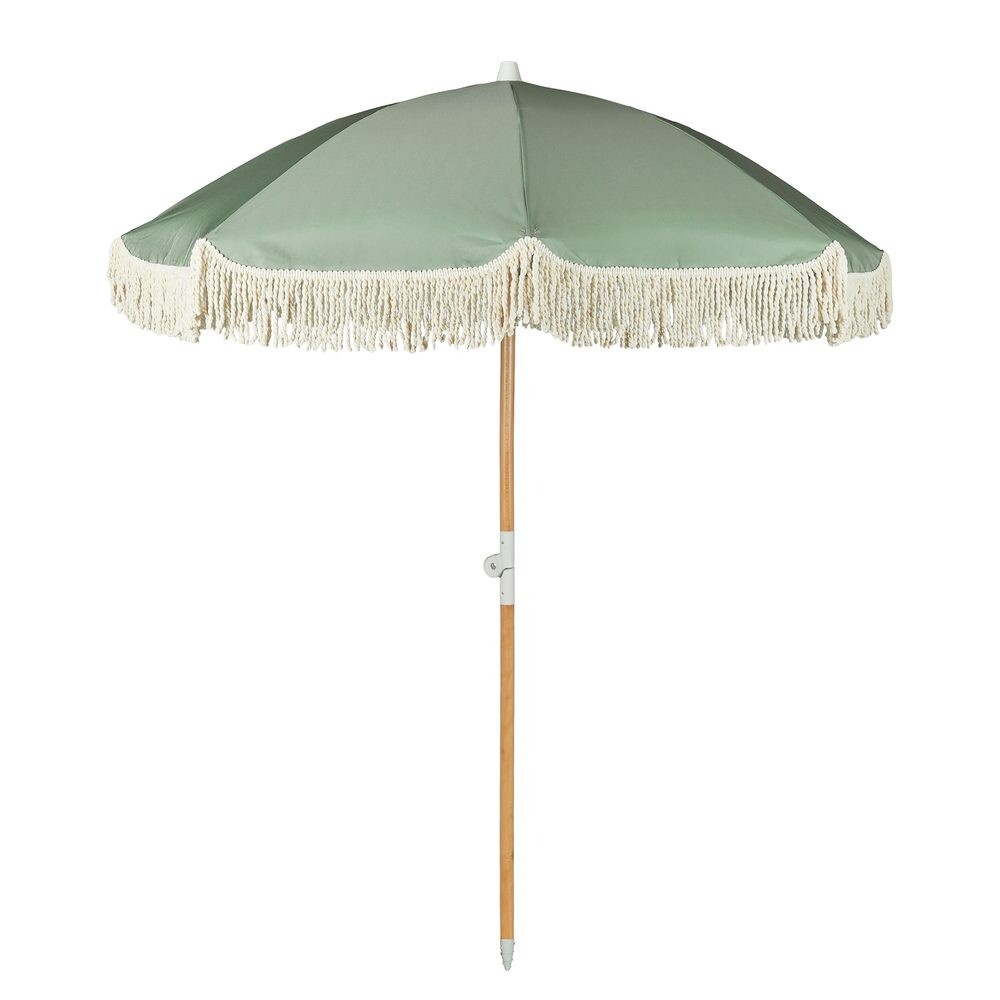 BOHO LOUNGE Plážový slunečník 1,6 m - šalvějová