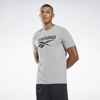 Reebok Pánské tričko Training Tee - šedé HB7259