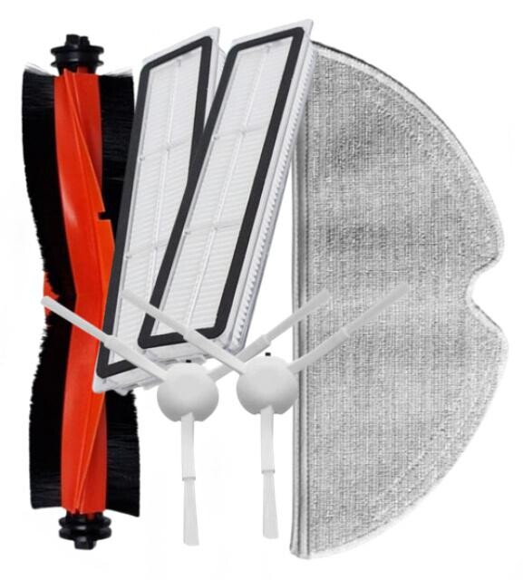 6ks HEPA filtry, kartáče a mop pro DREAME D9 Pro, D9 Max, D9 Mistral, F9 Pro, L10 Pro