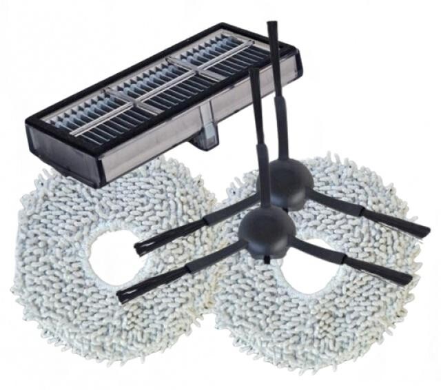 5ks Sada Mopy, HEPA filtr a kartáčky pro DREAME L10s Ultra, L40 AE/CE, X30, Mova E30