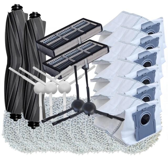 23ks HEPA filtry, kartáče a sáčky pro DREAME L10s Pro Ultra Heat, X30 Pro/Plus, Mova E30