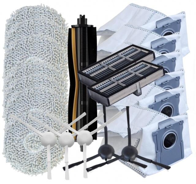 22ks HEPA filtry, kartáče sáčky a mopy pro DREAME L10s Pro Ultra Heat, X30 Pro/Plus, Mova E30