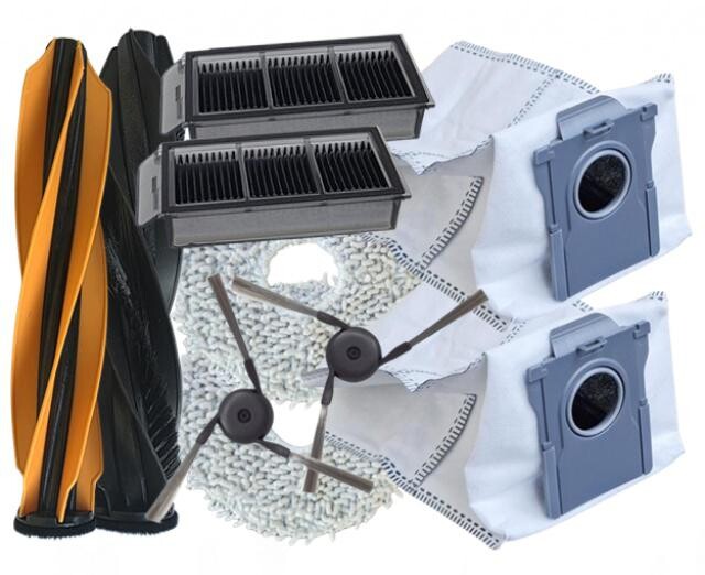 9ks Sada HEPA filtry, mopy, sáčky a kartáče pro DREAME L50 Pro Ultra, X50 Master, X50 Ultra /Complete