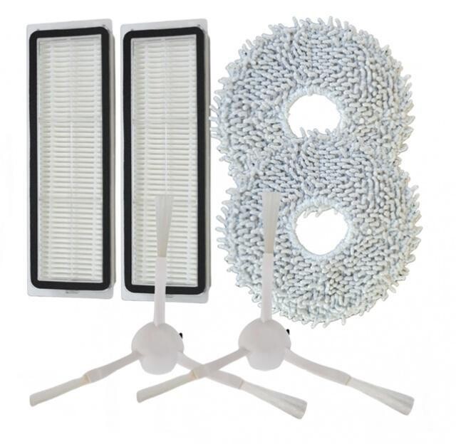 6ks Mopy, HEPA filtry a kartáče pro DREAME L20 Ultra/X20 Pro Plus