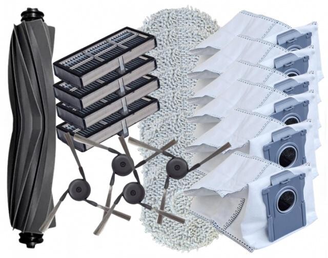 23ks HEPA filtry, mopy, sáčky, kartáče pro DREAME L10s Ultra Gen3, X40 Ultra/Master, Mova P10/P50 sada