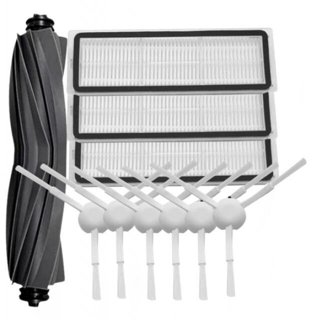 10ks Kartáče, HEPA filtry a kartáčky pro DREAME L20 Ultra/X20 Pro Plus sada