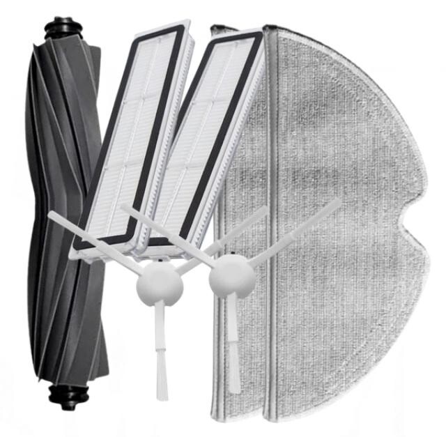 7ks HEPA filtry, kartáče a mopy pro DREAME D10s, D10s Pro, D9 Max Gen2 sada