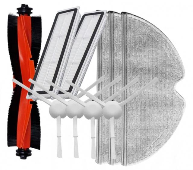 10ks HEPA filtry, kartáče a mopy pro DREAME D9 Pro, D9 Max, D9 Mistral, F9 Pro, L10 Pro