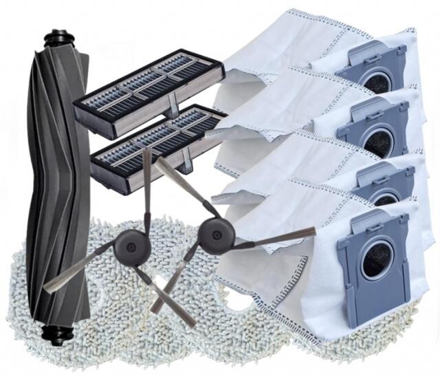 13ks Kartáče, sáčky, mopy, HEPA filtry pro DREAME L10s Ultra Gen3, X40 Ultra/Master, Mova P10/P50 sada