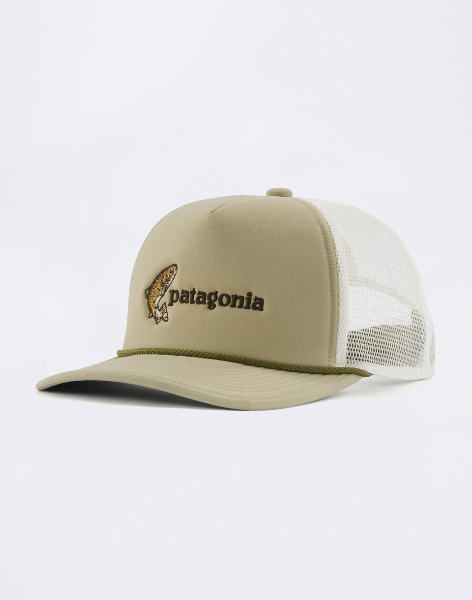 Patagonia Broadcaster Hat Fitz Roy Strata: Weathered Stone