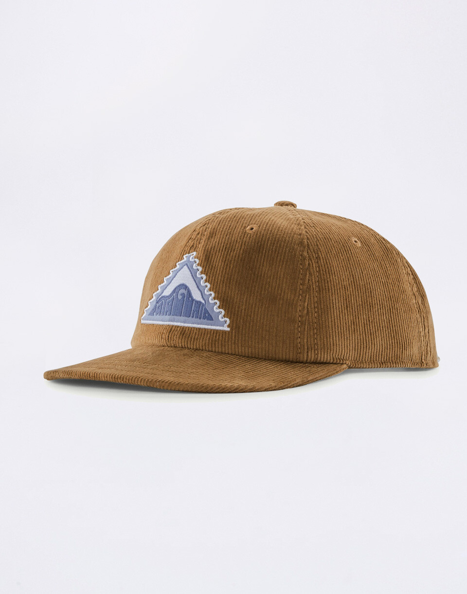 Patagonia Corduroy Cap '95 Oval Logo: Coriander Brown
