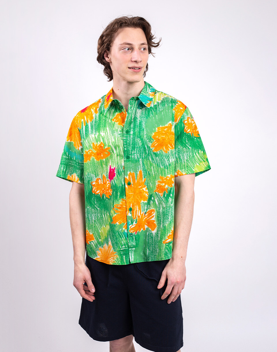 Thinking MU Crayon Paddy Shirt MULTICOLOR S