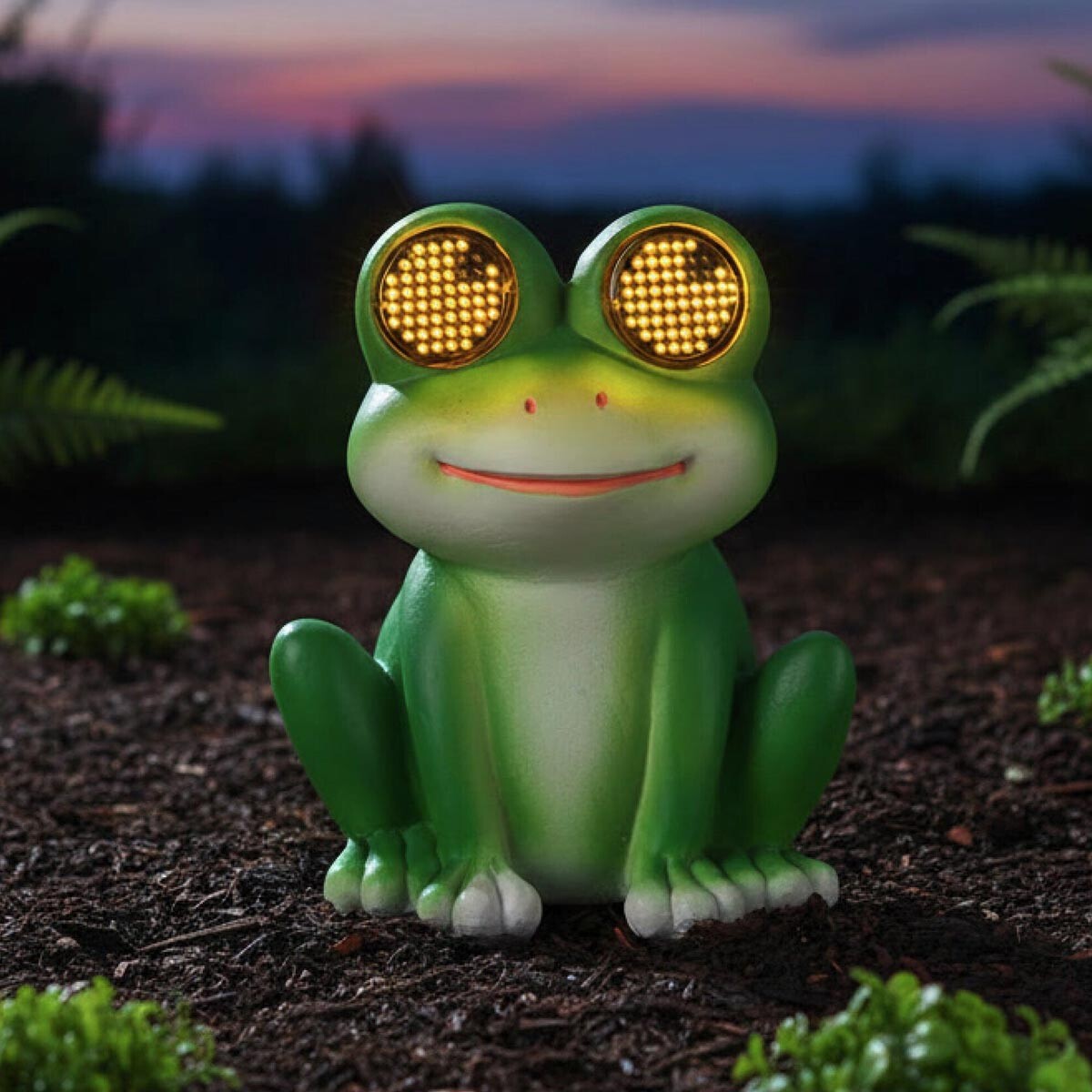 WENKO LED Solární zahradní soška Žába