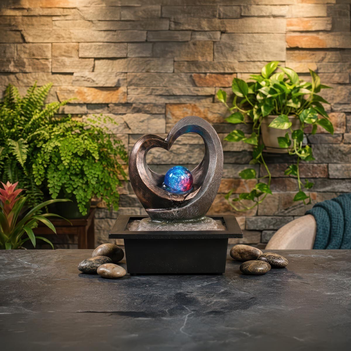 Gilde LED Fontána Srdce