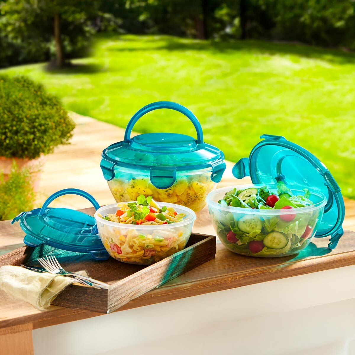 Die moderne Hausfrau Párty mísy XXL, sada 3 ks