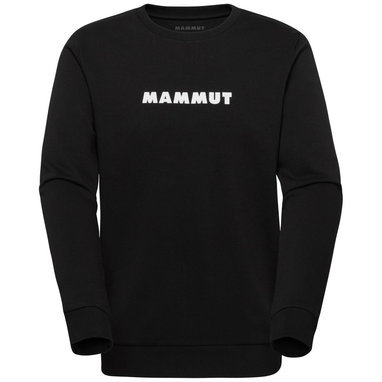 Pánská mikina Mammut Core ML Crew Neck Men Logo Velikost: L / Barva: černá