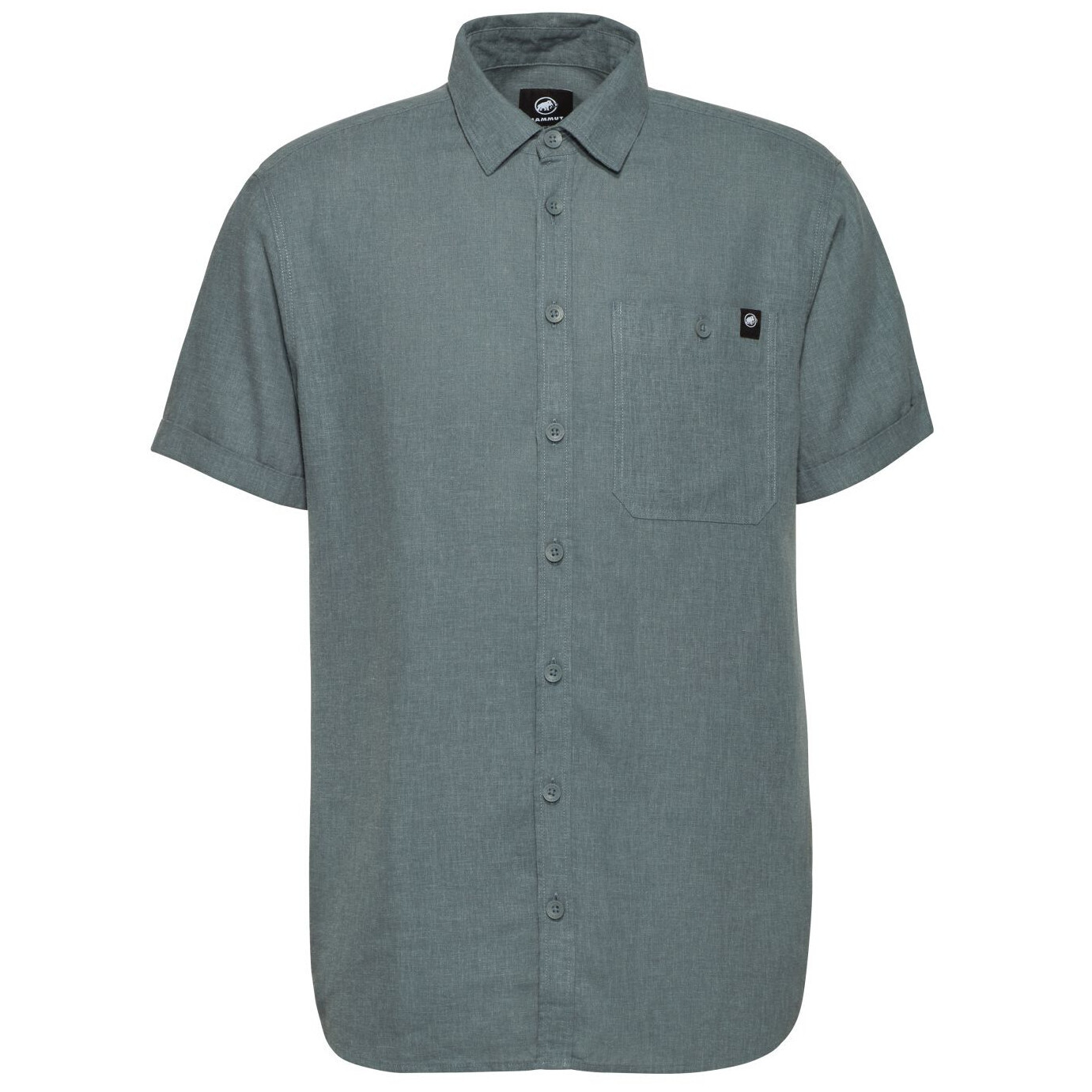 Pánská košile Mammut Alvra Summer Shirt Men Velikost: XXL / Barva: šedá