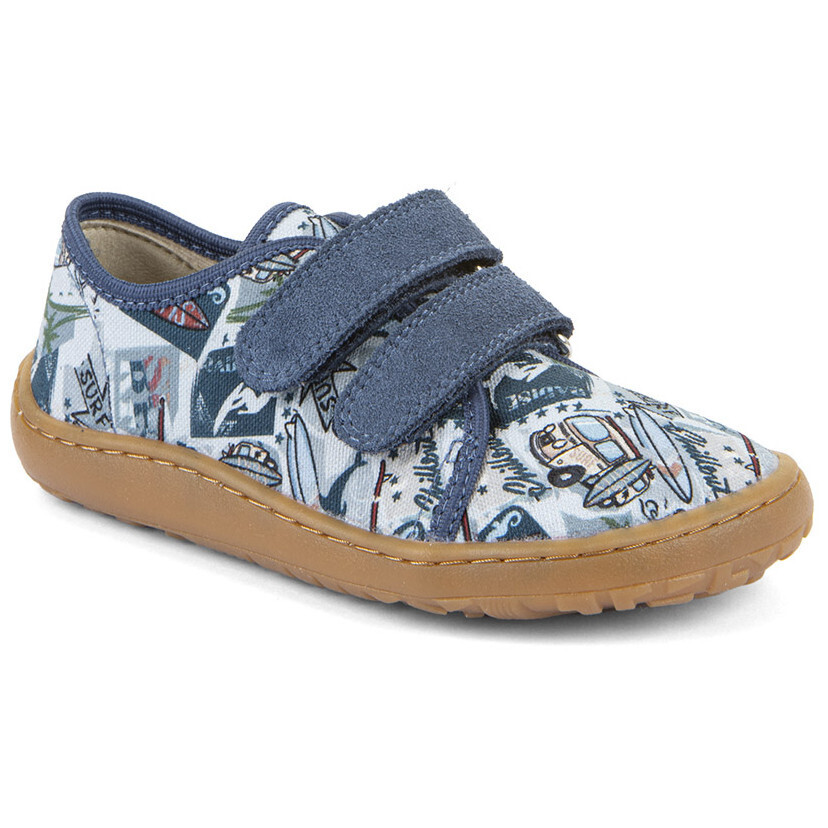 Dětské tenisky Froddo Barefoot canvas Light Blue Velikost bot (EU): 32