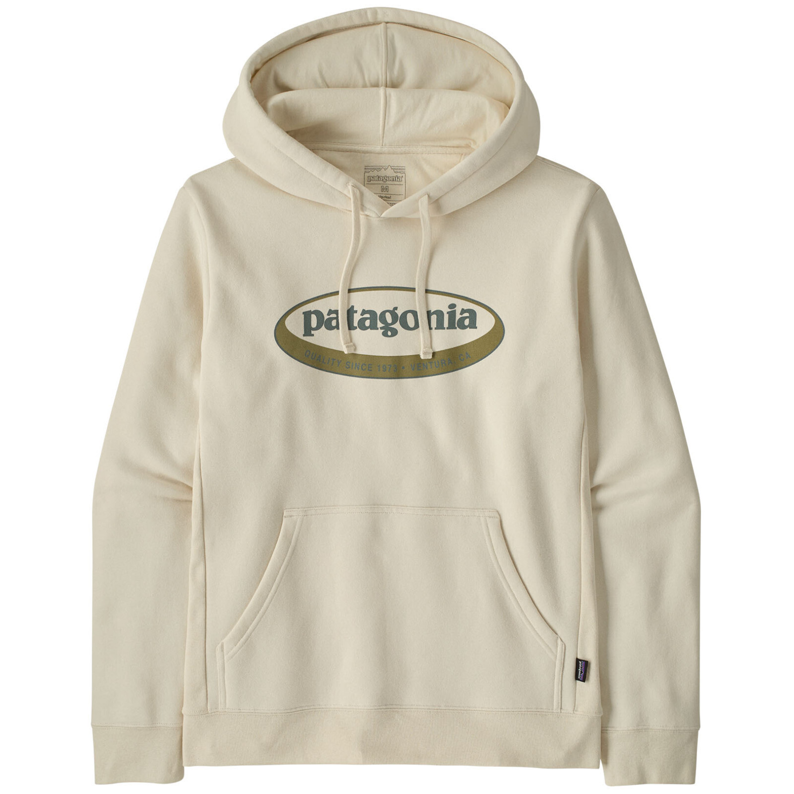 Pánská mikina Patagonia Men's '95 Oval Logo Uprisal Hoody Velikost: L / Barva: bílá
