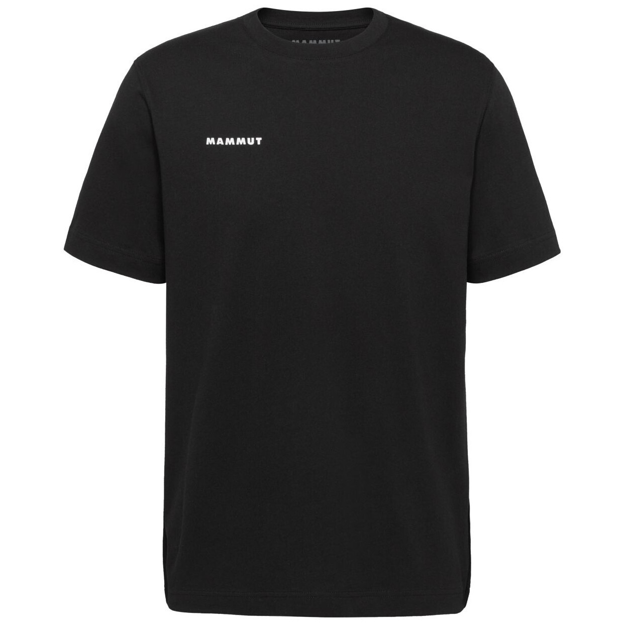 Pánské triko Mammut Base T-Shirt Men Mini Logo Velikost: L / Barva: černá