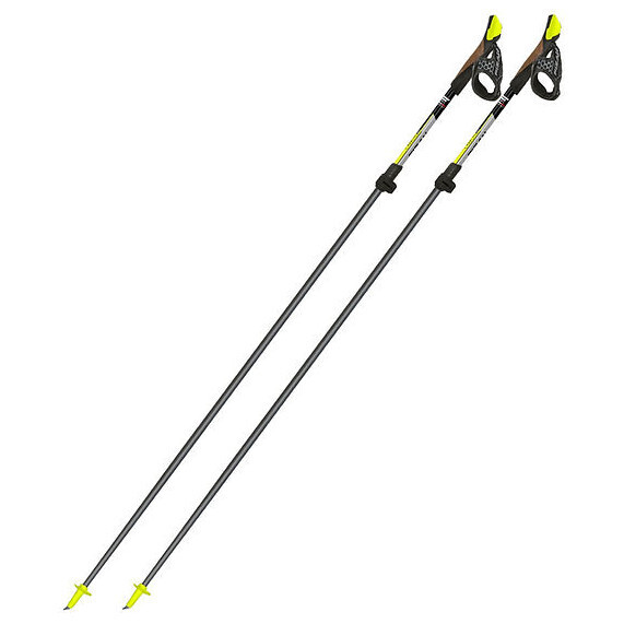 Nordic walking hole Fizan Carbon Pro 2-pcs Barva: žlutá