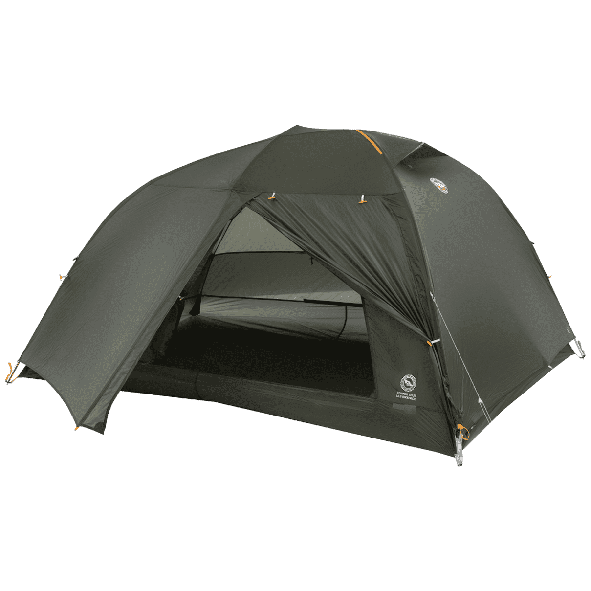 Ultralehký stan Big Agnes Copper Spur UL3 Bikepack Barva: zelená