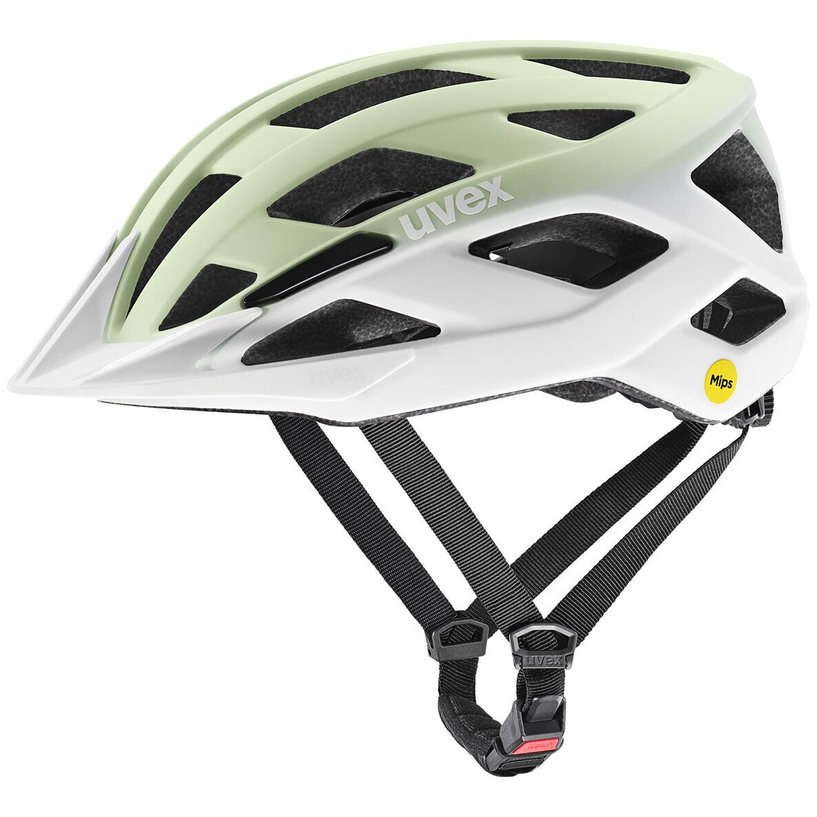 Cyklistická helma Uvex I-Vo 2 Mips Velikost helmy: 52-57 cm / Barva: bílá/zelená