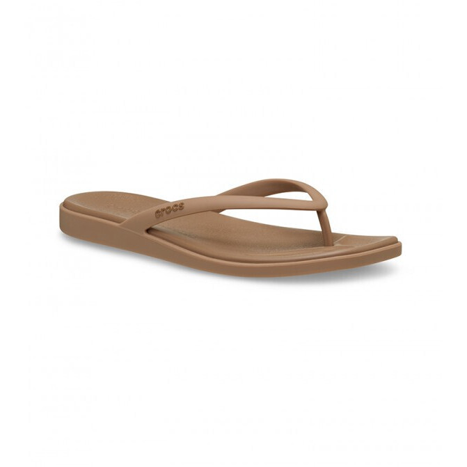 Dámské žabky Crocs Miami Flip Velikost bot (EU): 39-40 / Barva: hnědá