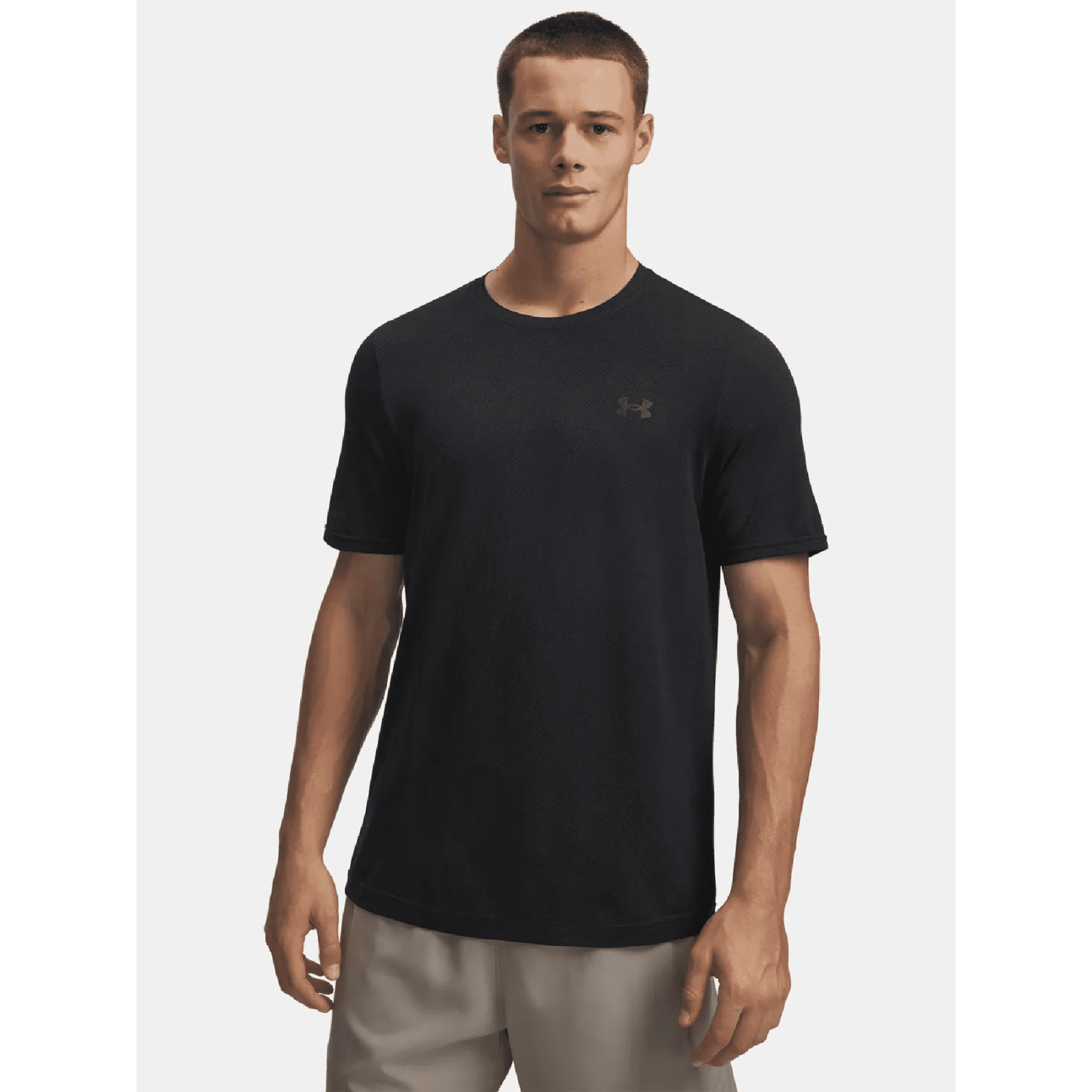 Pánské triko Under Armour Vanish Seamless Novelty Ss Velikost: S / Barva: černá