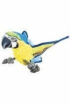 Hračka pes Ara papoušek na laně 35cm TR