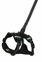 Postroj pes s vodítkem 2m CLIP&GO černá XS Zolux