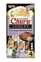 Churu Cat Luxury Tuna Recipe with King Prawn 4x14g