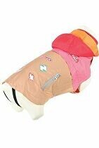 Obleček pláštěnka pro psy VINTAGE růžová 55cm Zolux