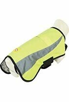 Obleček bunda pro psy REFLEXNÍ žlutá 25cm Zolux