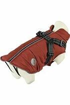 Obleček bunda pro psy S POSTROJEM terakota 30cm Zolux
