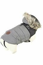 Obleček bunda pro psy NEW MOUNTAIN šedá 25cm Zolux