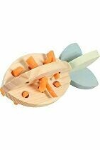 Hračka hlodavec COSY dřevěná mrkev na pamlsky Zolux