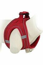 Postroj pes Síťový červená XS Zolux