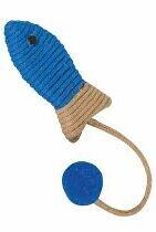 Hračka kočka GRIBOUILLE Ryba modrá Zolux