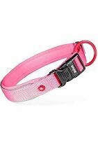 Obojek pes PREMIUM Nylon 15mm/25-30cm fuchsiová Zolux