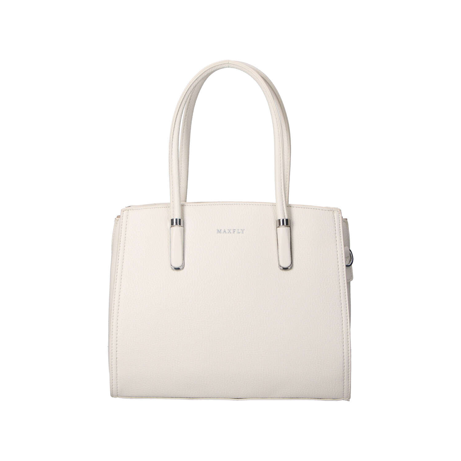 Elegantní dámská koženková kabelka na rameno Miraya, béžová