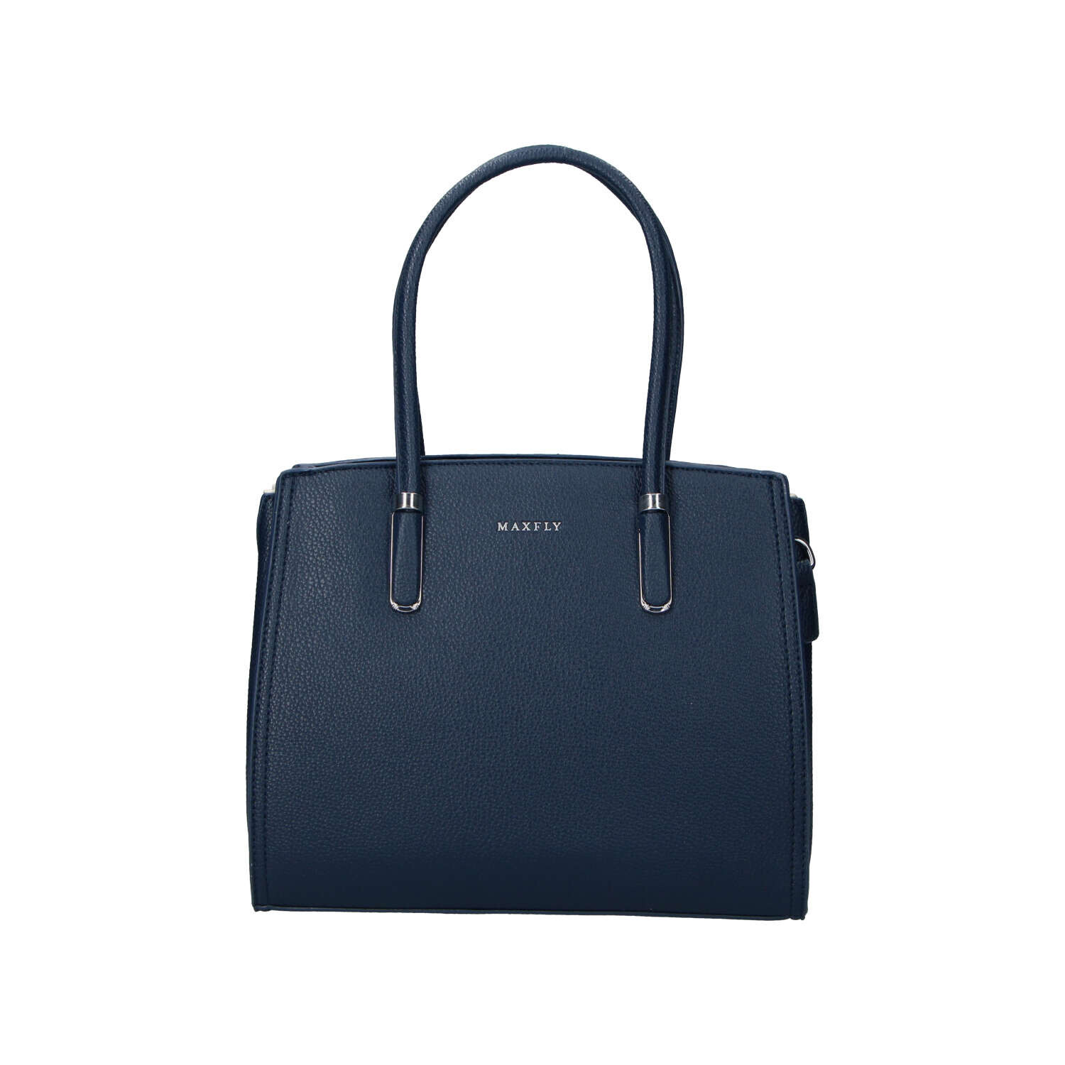 Elegantní dámská koženková kabelka na rameno Miraya, tmavě modrá