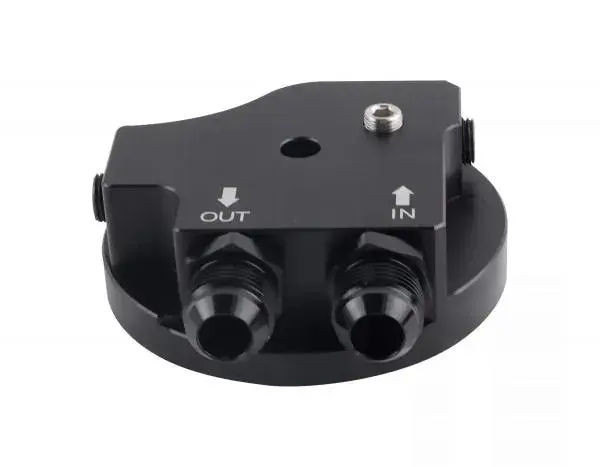 Adaptér pro montáž olejového chladiče na olejový výměník Pro Sport BMW M50 / M52 / M54 / M56 / S50 / S52 / S54 - D-10 (AN10) + 3x výstup na senzor