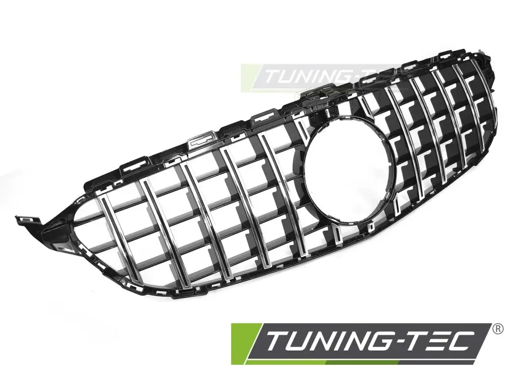 GRILLE SPORT BLACK CHROME fits MERCEDES W205 14-21 / S205 14-21 / C205 15-23 / A205 16-23