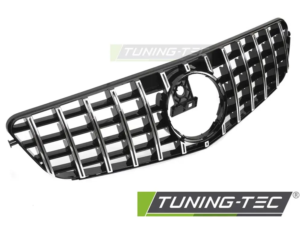 GRILLE SPORT BLACK CHROME fits MERCEDES W204 / S204 07-14