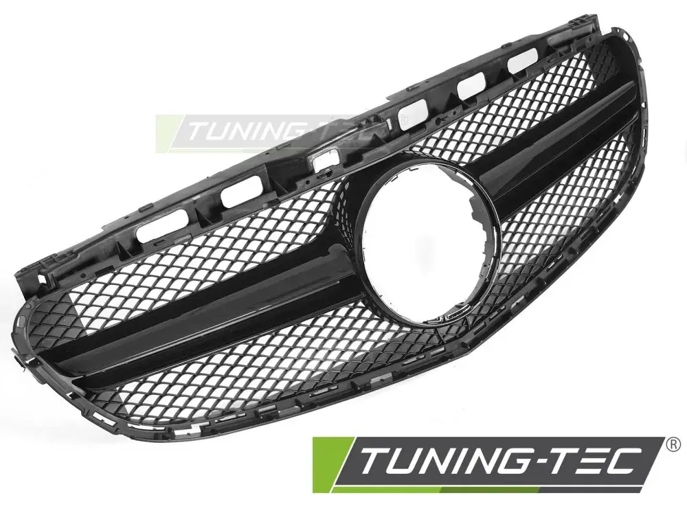GRILLE BLACK fits MERCEDES W212 / S212 13-16